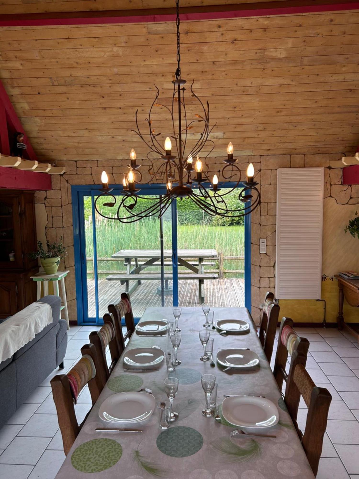 הוילה Favières La Fermette - Calme - Wifi - Plain Pied מראה חיצוני תמונה